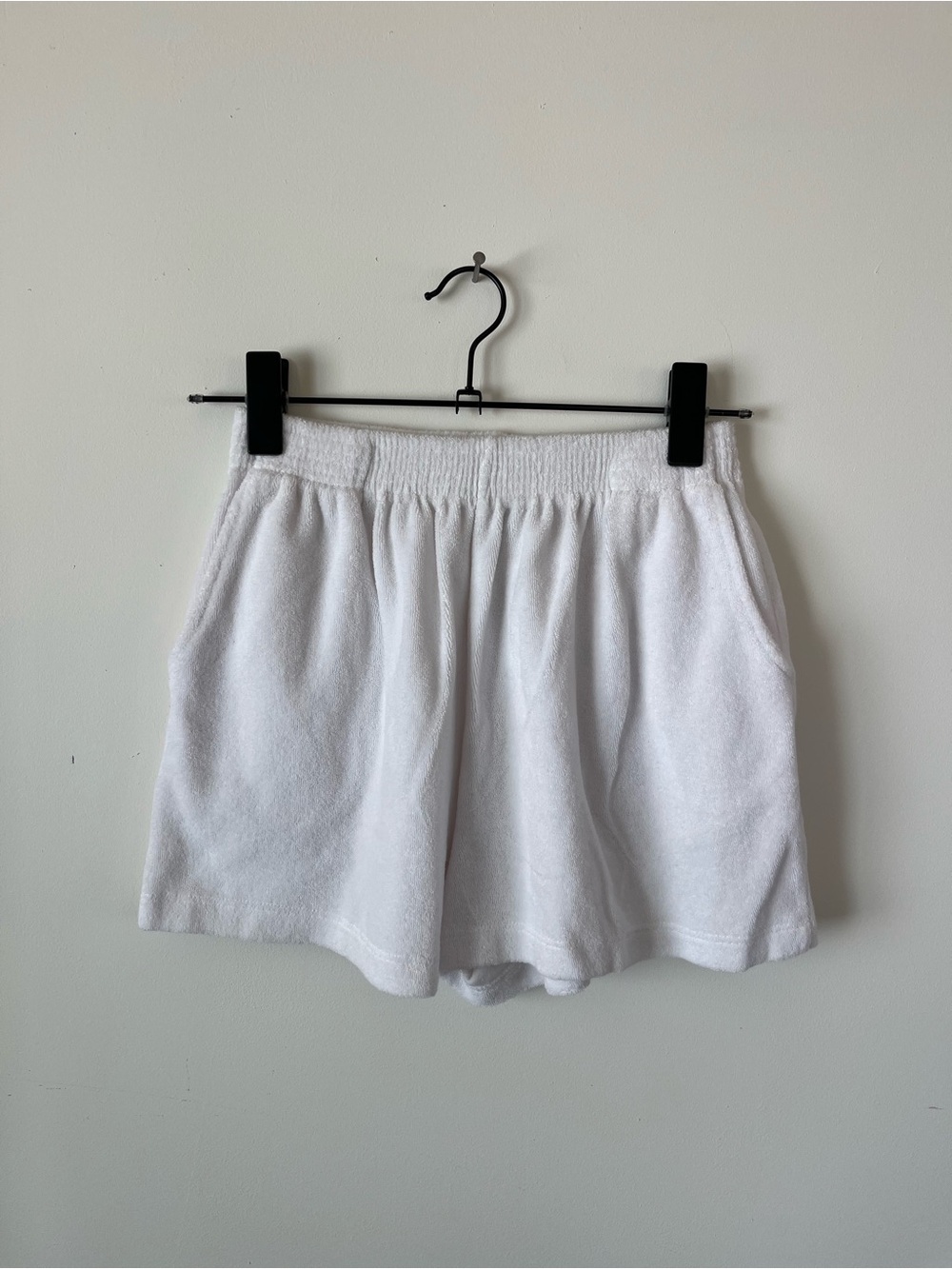 Gil Rodriguez Terry Cloth White Shorts and Top